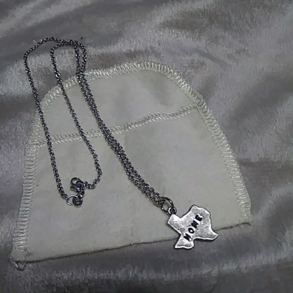 Texas "home" necklace